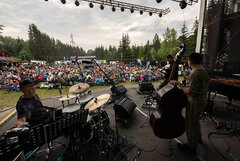 Entspannte Atmosphäre beim Jazzfestival in Wolfsberg