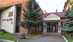 Der Eingangsbereich zum rund 200 Plätze fassenden, akustisch hervorragenden Konzertsaal „Lira“ des Reschitzaer Lyzeums für Musik und bildende Kunst „Sabin Păutza“
Foto: Lucian Duca