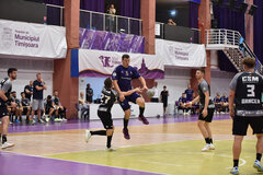 Der Temeswarer Sportler Marius Sadoveac erzielte im Finale zehn Tore.
Foto: SCM Temeswar