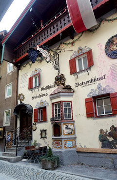 Das Weinhaus ist eines der schönsten Altstadthäuser.