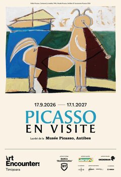 Die erste Picasso-Ausstellung in Temeswar wird am 17. September eröffnet.
Plakatfoto: © Succession Picasso 2026