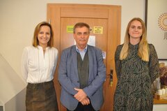 Von links: Martina Osuchowski, Bernard Gaida und Sylvia Biesieda | Fotos: MIDAS