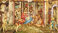 Geburt Jesu mit Hirten